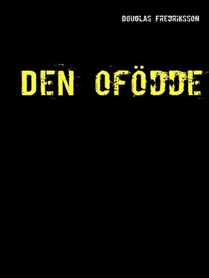 cover image of Den ofödde